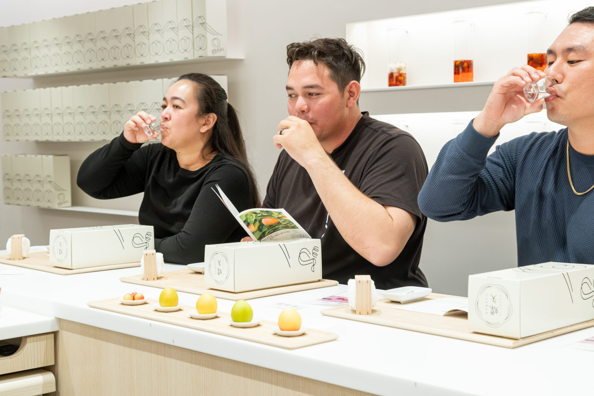 梅テイスティングも充実